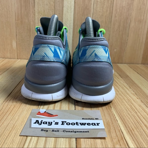 Nike Women’s Free 5.0 TR Fit 5 704695-003 Blue Gym Running Shoes Size: 6.5 - Picture 5 of 11